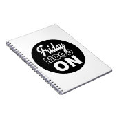 Freitagsstimmung Notizblock (Rechte Seite)