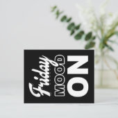 Freitagsstimmung Postkarte (Stehend Vorderseite)