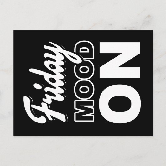 Freitagsstimmung Postkarte (Vorderseite)