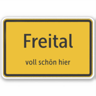 Freital Aufkleber Sticker Autoaufkleber