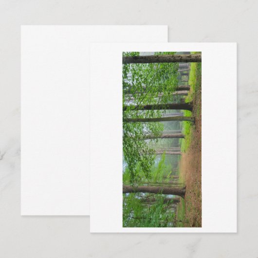 Freiwald Dankeskarte (Vorne/Hinten)