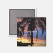 Freiwasser, Foto Florida Magnet (Vorderseite/Rückseite)