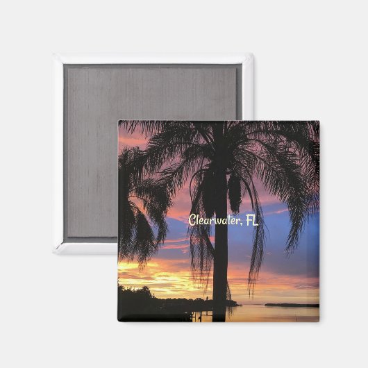 Freiwasser, Foto Florida Magnet (Vorderseite/Rückseite)