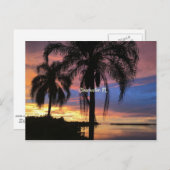 Freiwasser, Foto Florida Postkarte (Vorne/Hinten)