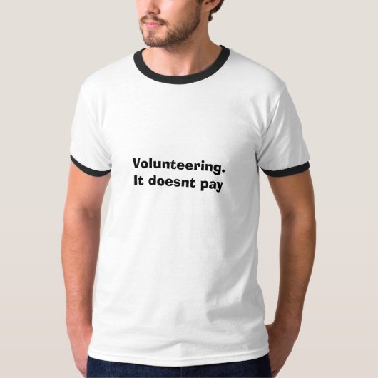Freiwillig erbieten T-Shirt (Vorderseite)