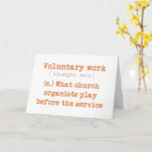 Freiwillige Arbeitskarte Karte (Gelbe Blume)