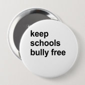 Freiwillige behalt Schulen Button (Vorne & Hinten)