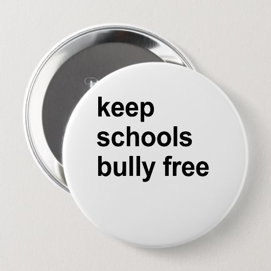 Freiwillige behalt Schulen Button (Vorne & Hinten)