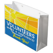 Freiwillige bewerten große geschenktüte (Vorderseite Schrägansicht)