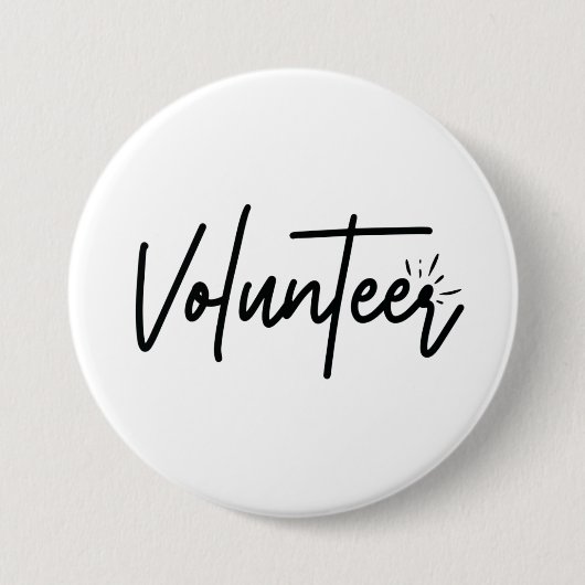 Freiwillige Button (Vorderseite)