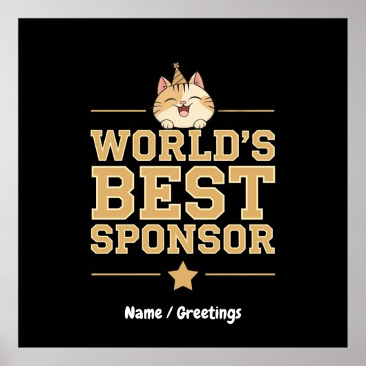 Freiwillige der weltbesten Sponsoren für die Nahru Poster (Vorne)