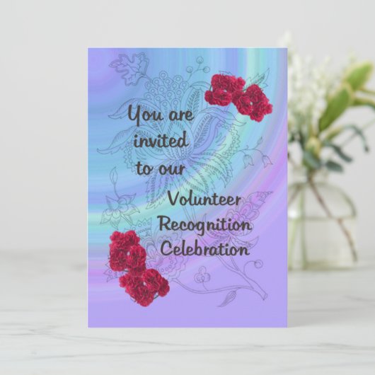 Freiwillige Einladung (Stehend Vorderseite)