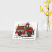 Freiwillige Feuertradkarte Karte (Gelbe Blume)