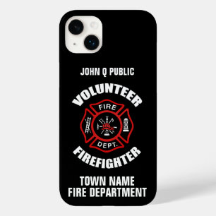Freiwillige Feuerwehrmann-Namen-Schablone Case-Mate iPhone Hülle
