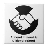 Freiwillige Fliese (Vorderseite)