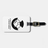 Freiwillige Gepäckanhänger (Vorderseite horizontal)