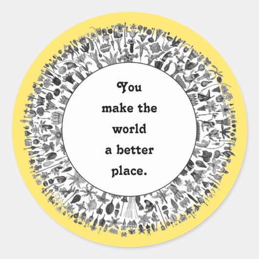 Freiwillige Geschenkideen Runder Aufkleber (Vorderseite)