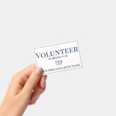 Freiwillige Logo-ID Ausweis (Handheld)