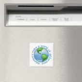 Freiwillige machen eine Welt der Unterschiede Magnet (In Situ (Geschirrspüler))