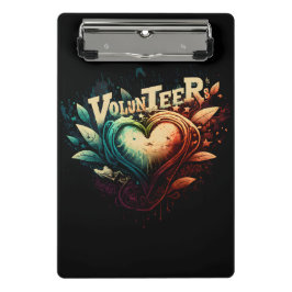 Freiwillige Mini Klemmbrett