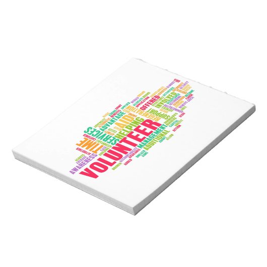 Freiwillige Notizblock (Rotiert)