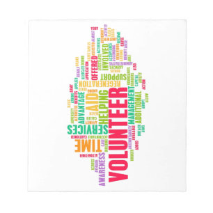 Freiwillige Notizblock