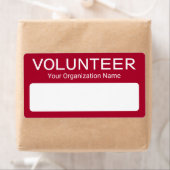 Freiwillige Papiername Aufkleber für die Aufkleber (Insitu)