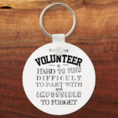 Freiwillige Schaltfläche Wertschätzung Geschenk Vi Schlüsselanhänger (Vorderseite)