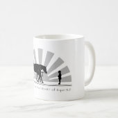 Freiwillige sind das HERZ von Equi-Ed: Tasse (VorderseiteRechts)