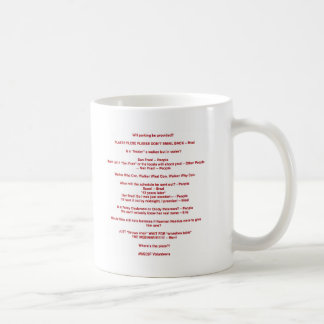 Freiwillige Tasse des Wandererstalker-Betrug-SF