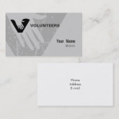 Freiwillige Visitenkarte (Vorne/Hinten)