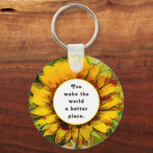 Freiwillige Wertschätzung Geschenk Schlüsselanhäng Schlüsselanhänger (Vorderseite)