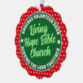 Freiwillige Wertschätzung Papier Ornament - Weihna (Links)