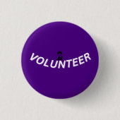 Freiwilligen-Abzeichen-Button Button (Vorderseite)