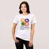 Freiwilligen-Shirt Tri-Blend Shirt (Vorderseite voll)
