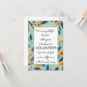 Freiwilligenwochenkarte Karte (Vorderseite/Rückseite Beispiel)