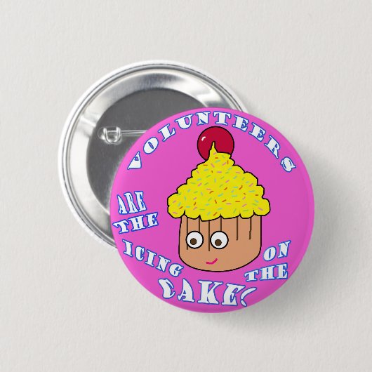 FREIWILLIGER ANERKENNUNG Knopf Button (Vorne & Hinten)