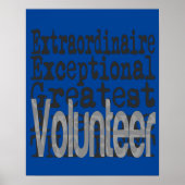 Freiwilliger Extraordinär Poster (Vorne)