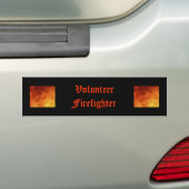 Freiwilliger Feuerwehrmann-Autoaufkleber Autoaufkleber (Auf Auto)