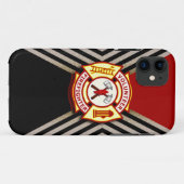 Freiwilliger Feuerwehrmann Case-Mate iPhone Hülle (Rückseite (Horizontal))