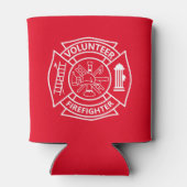 Freiwilliger Feuerwehrmann Dosenkühler (Rückseite)