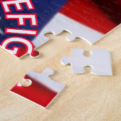 Freiwilliger Feuerwehrmann Malteser Kreuz Puzzle (Seite)