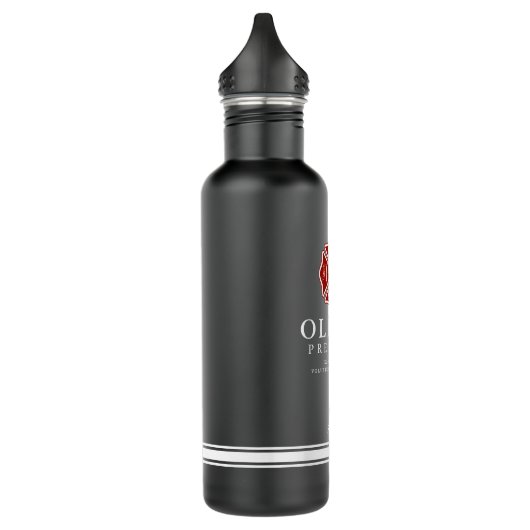 Freiwilliger Feuerwehrmann| Maltesisches Kreuzzeic Edelstahlflasche (Links)