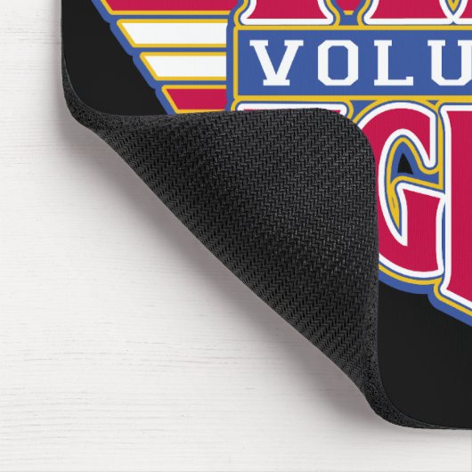 Freiwilliger Feuerwehrmann Mousepad (Ecke)