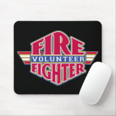 Freiwilliger Feuerwehrmann Mousepad (Mit Mouse)