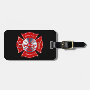 Freiwilliger Feuerwehrmann-Umbau (addieren Sie Ihr Gepäckanhänger