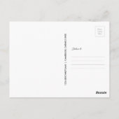 Freiwilliger Feuerwehrmann Vielen Dank Postcard Postkarte (Rückseite)