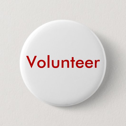 Freiwilliger Knopf für Geschäft, Schule, Theater u Button (Vorderseite)