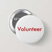 Freiwilliger Knopf für Geschäft, Schule, Theater u Button (Vorne & Hinten)