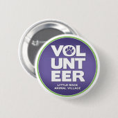 "Freiwilliger, LRAV" Knopf Button (Vorne & Hinten)